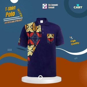 T-Shirt Polo African Print