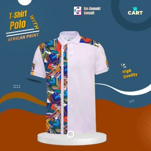 T-Shirt Polo African Print