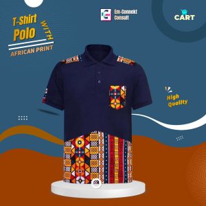 T-Shirt Polo African Print